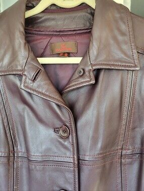 Danier Lambskin Sz Lg Jacket Vintage